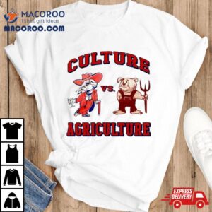 Culture Vs Agriculture Cartoon Tshirt