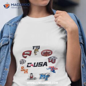 Cusa Conference Team Ncaa Logos 2023 T Shirt
