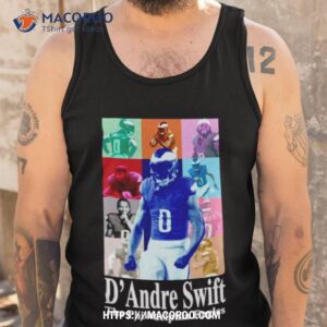 D Andre Swift The Philadelphia Eagles Tank Top