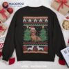 Dachshund Ugly Christmas Funny Holiday Dog Lover Xmas Gift Sweatshirt