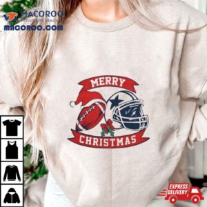Dallas Cowboy Football Santa Hat Merry Christmas 2023 Shirt