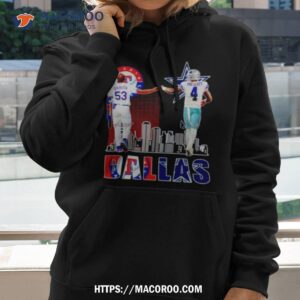 dallas texas rangers garcia and dallas cowboys prescott city champion shirt hoodie