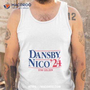 Dansby Swanson Nico Hoerner 24 Stay Golden Tank Top