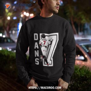 Dansby Swanson Number 7 Sweatshirt