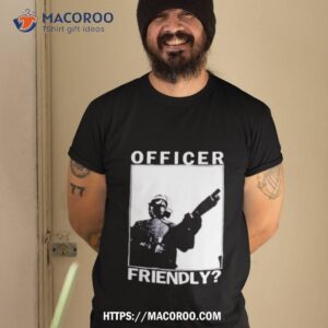 Darth Vader Officer Friendly Tshirt 2