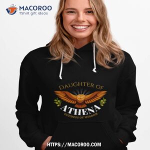 Daughter Of Athena Goddess Wisdom Half Blood Descendant Mythology Shirt
