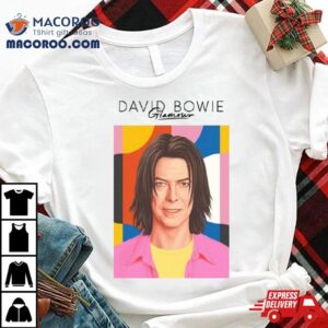 David Bowie Glamour The Fanzine Issue 10 T Shirt 2 David Bowie Glamour The Fanzine Issue Tshirt