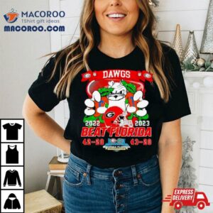 Dawgs Beat Florida Georgia Bulldogs Florida Final Score Tshirt