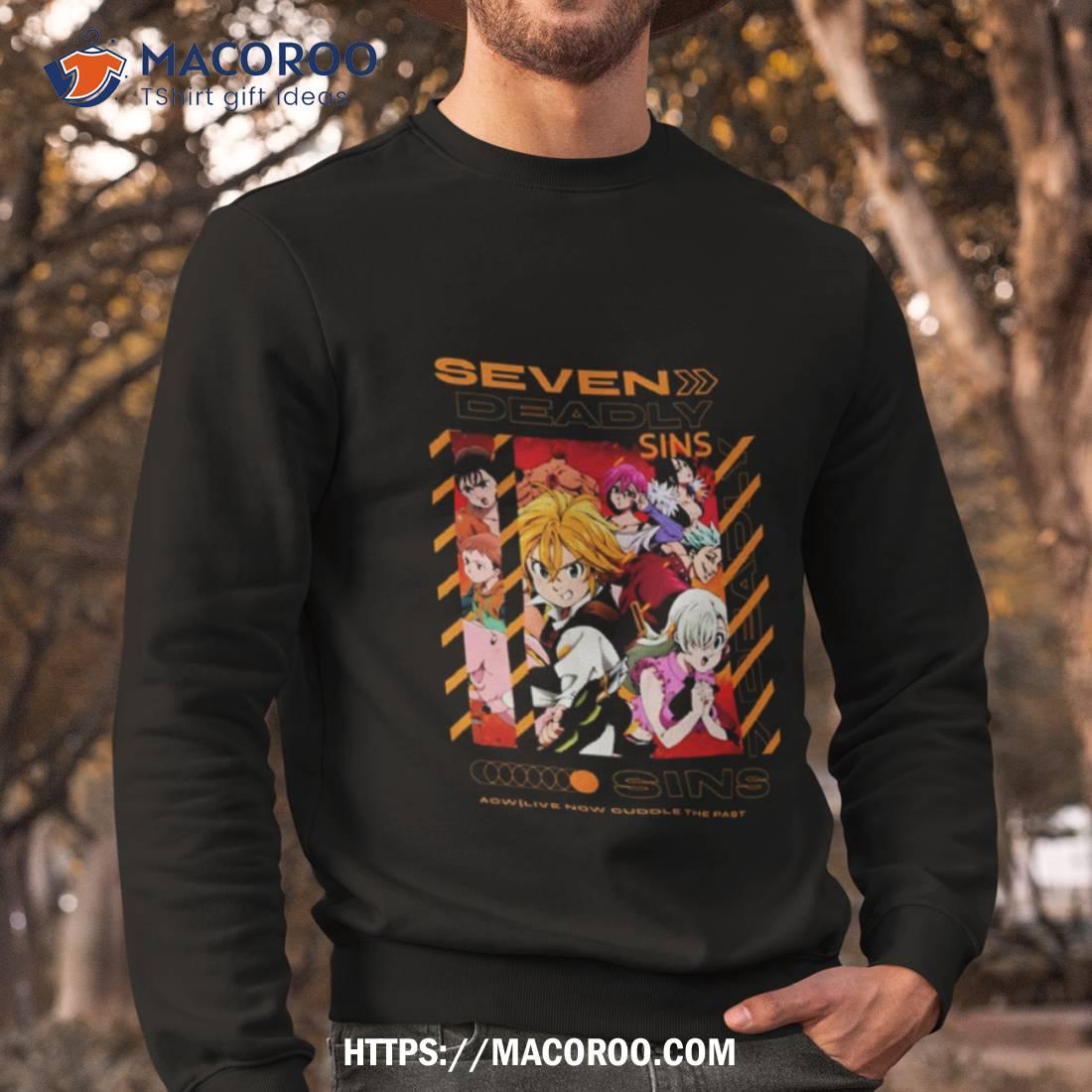 Deadly Sins Anime 90s Shirt Deadly Sins Anime 90s Shirt