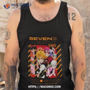 Deadly Sins Anime 90s Shirt 3 Deadly Sins Anime 90s Tank Top