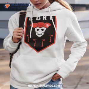 Demario Douglas Wearing Core Pirate Skull Shirt 2 Demario Douglas Wearing Core Pirate Skull Hoodie 3