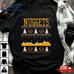 Denver Nuggets Holiday Ugly Christmas Tshirt