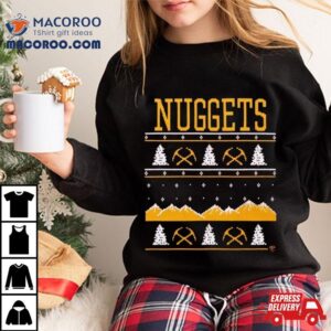 Denver Nuggets Holiday Ugly Christmas Tshirt