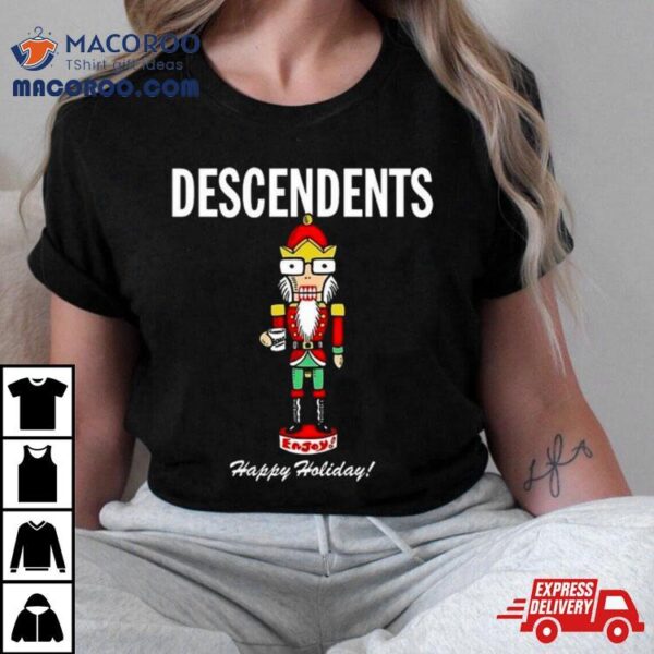 Descendents Nutcracker Milo Happy Holiday T Shirt