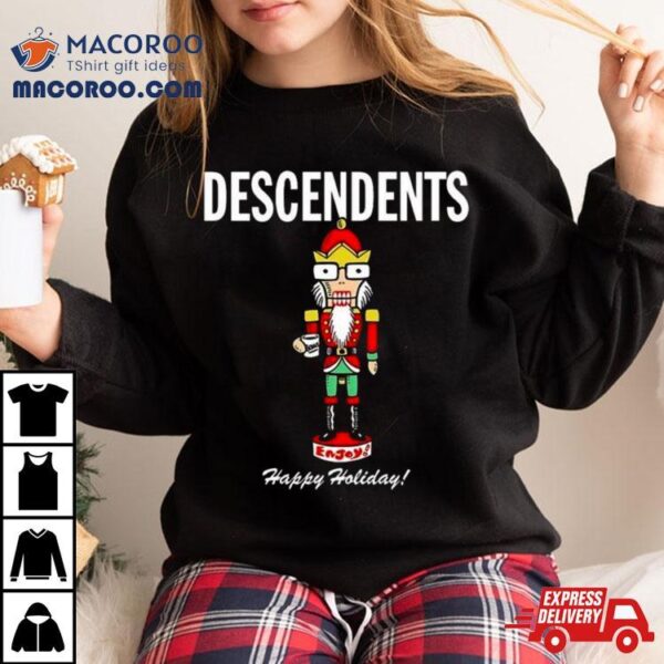 Descendents Nutcracker Milo Happy Holiday T Shirt