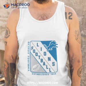 Detroit Lions Starter Shield Graphic Tank Top
