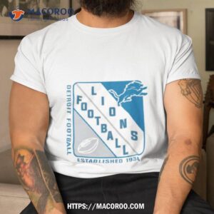 Detroit Lions Starter Shield Graphic T Shirt