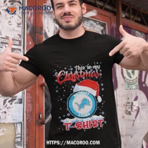 Detroit Lions This Is My Christmas 2023 T Shirt