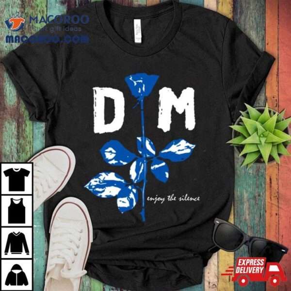 Devotee Rose Blue & White Depeche Mode 2024 Tour Shirt