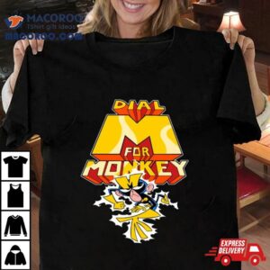 Dexters Laboratory Dial M For Monkey Name Shirt