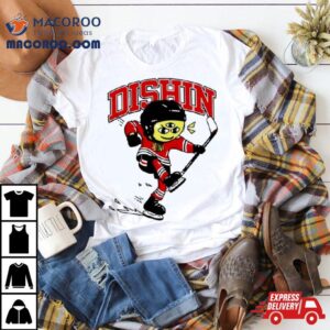 Dishin X Chicago Blackhawks Hockey Tshirt