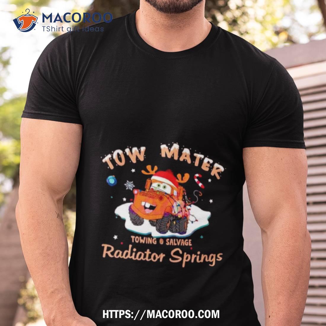Disney Cars Tow Mater Radiator Springs Christmas Shirt Disney Cars Tow Mater Radiator Springs Christmas Shirt