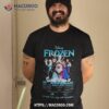 Disney Frozen 10th Anniversary 2013 2023 Thank You For The Memories Signatures T Shirt