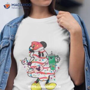 Disney Mickey Christmas Tree Cake Tshirt