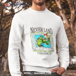 disney peter pan neverland window shirt sweatshirt