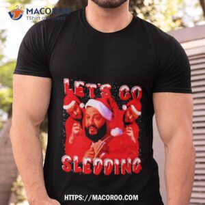 Dj Khaled Santa Hat Let’s Go Sledding Shirt