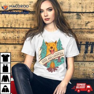 Dogs And Campfire Tshirt