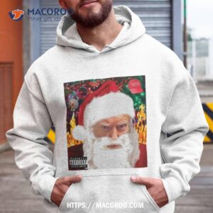 Donald Trump Santa Mugshot Tacky Shirt
