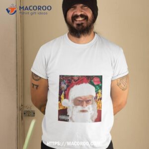 Donald Trump Santa Mugshot Tacky Shirt
