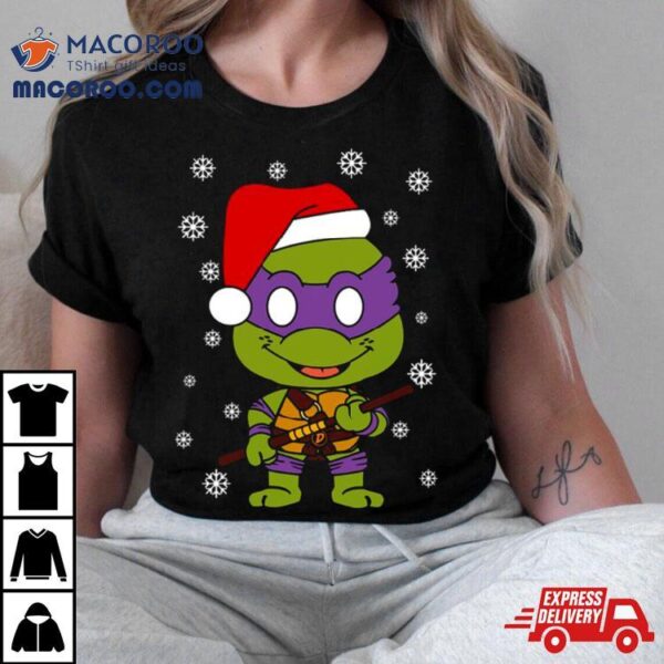 Donatello Christmas Ninja Turtle Shirt