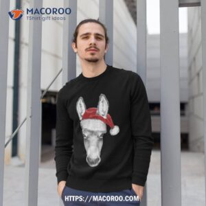 Donkey Christmas Shirt 2 donkey christmas shirt sweatshirt 1