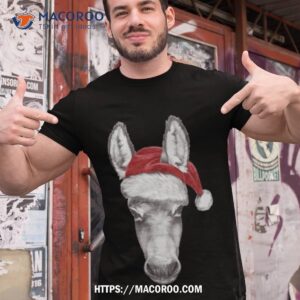 donkey christmas shirt tshirt 1