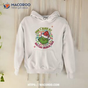 Dony Mind My Resting Grinch Face Disco Ball Shirt