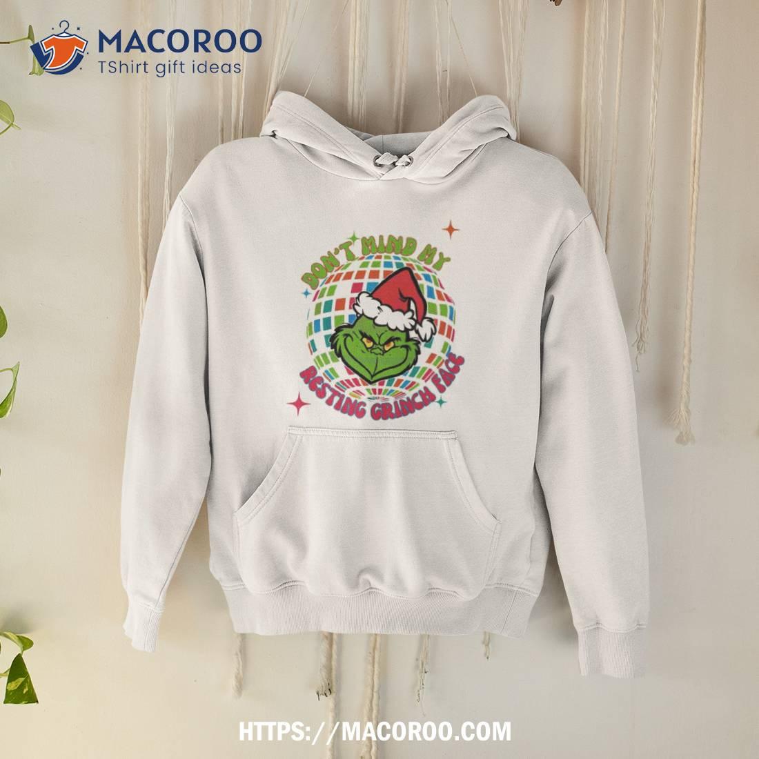 Dony Mind My Resting Grinch Face Disco Ball Shirt Dony Mind My Resting Grinch Face Disco Ball Shirt