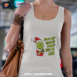 Doug Ford The Grinch Stole Healthcare Parody Tank Top 4