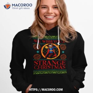 Dr Strange Christmas Pattern Hoodie 1