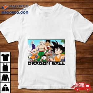 Dragon Ball Goku Tien Retro Martial Arts Tournament Manga Panel Anime Tshirt