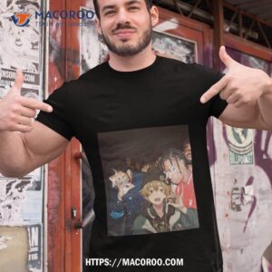 Drake Travis Scott Zenitsu Agatsuma Demon Slayer Shirt