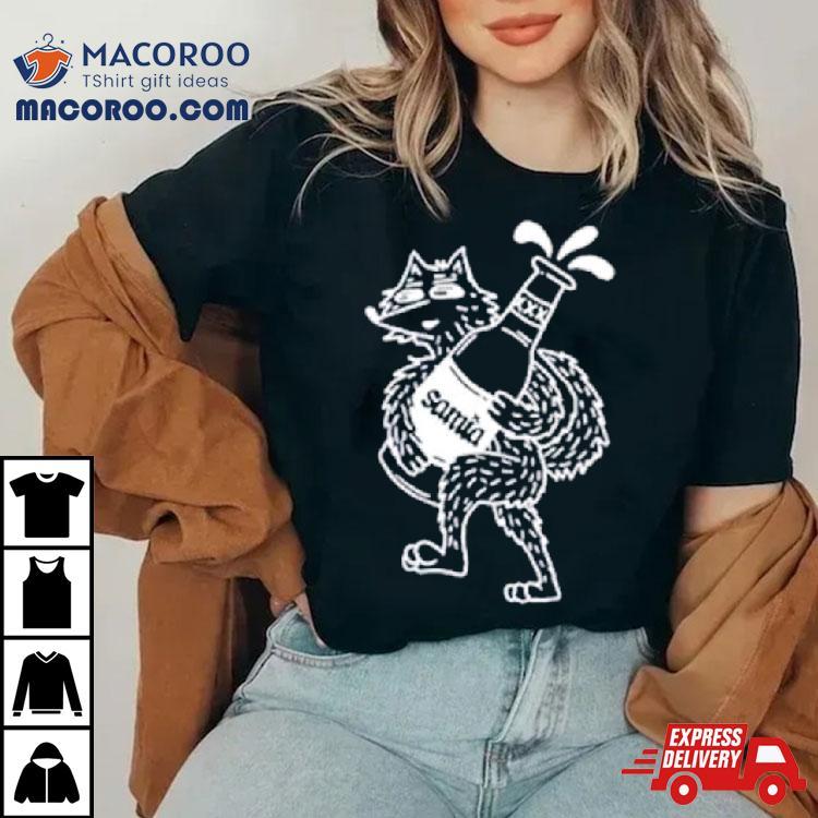 Drunk Wolf Samia Shirt Drunk Wolf Samia Shirt