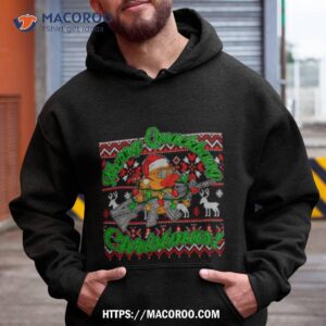 Duck Santa Hat Merry Quackbang Ugly Christmas Shirt