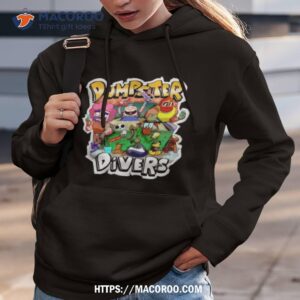 Dumpster Divers Cartoon Hoodie 3