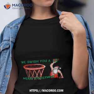 Dunking Santa Christmas Shirt