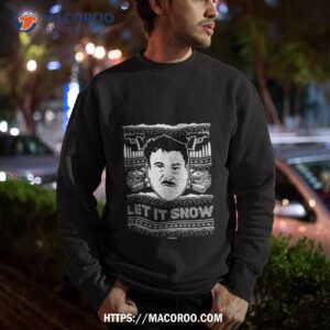 El Chapo Let’s It Snow Ugly Christmas Shirt 2 El Chapo Let S It Snow Ugly Christmas Sweatshirt