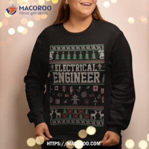 Electrical Engineer Ugly Christmas Sweat Sweatshirt 2