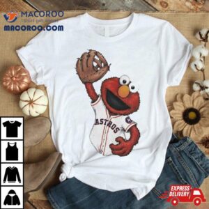 Elmo Houston Astros Sesame Street Limited Edition Fine T Shirt
