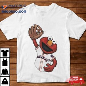 Elmo Houston Astros Sesame Street Limited Edition Fine Tshirt